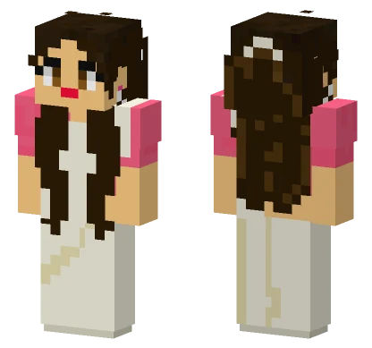Pamalkaop Girl Minecraft skin
