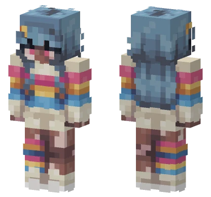 Pan Pride Outfit Minecraft skin