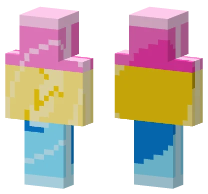 Pan Pride Uno Reverse Card Minecraft skin