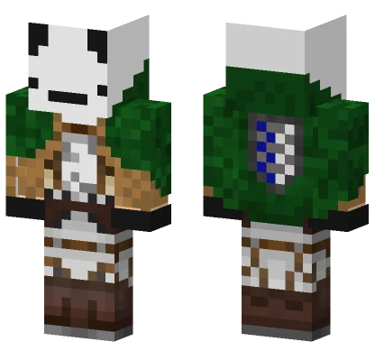 Panda Chousa Heidan Minecraft skin