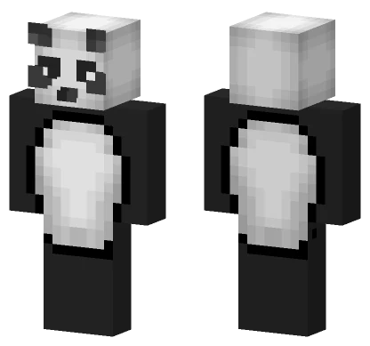 Panda From Midnight Minecraft skin