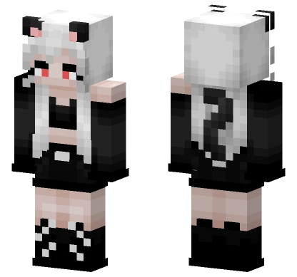 BW Neko Girl Minecraft skin
