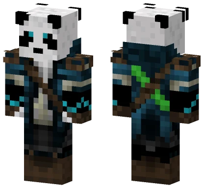 Panda Suit Minecraft skin