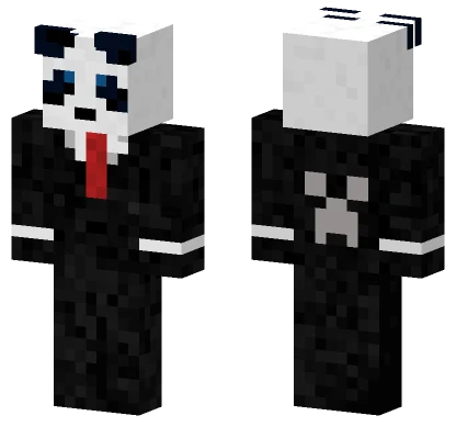 Panda Suit Minecraft skin