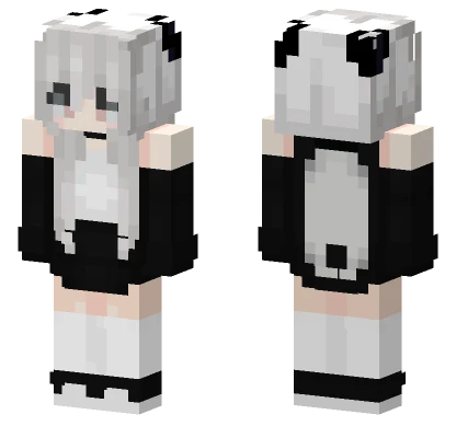 Pandakirachan Girl Minecraft skin