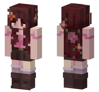Paola Faded Dress Minecraft skin