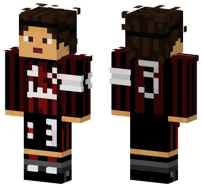 Paolo Maldini ACM Home Minecraft skin