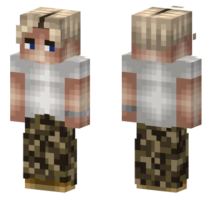 Papaplatte Human Minecraft skin