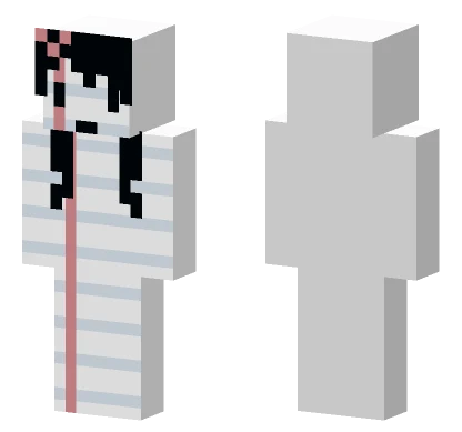 Paper Girl Minecraft skin