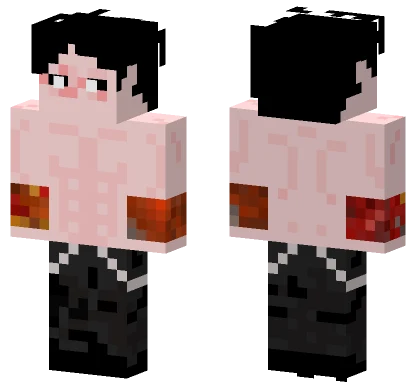 Parkjonggun Black Outfit Minecraft skin