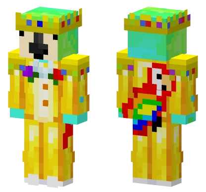 Parrot King Skin Minecraft skin