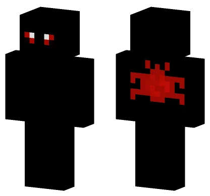 Parsito Rojo Minecraft skin