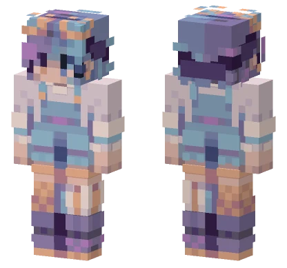 Part The Clouds Trade Minecraft skin
