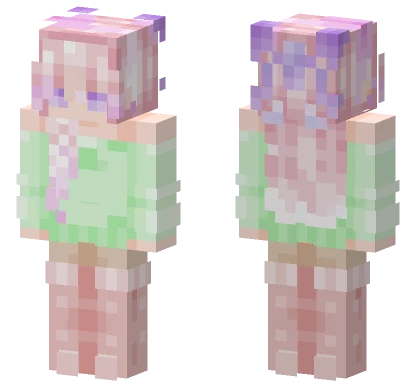 Pastel Before Christmas Minecraft skin