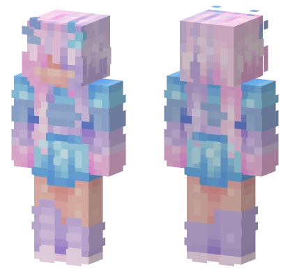 Pastel Dream Girl Minecraft skin
