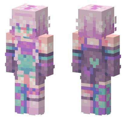 Pastel Dream Girl Minecraft skin