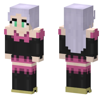 Digitized Inara Outfit Minecraft skin