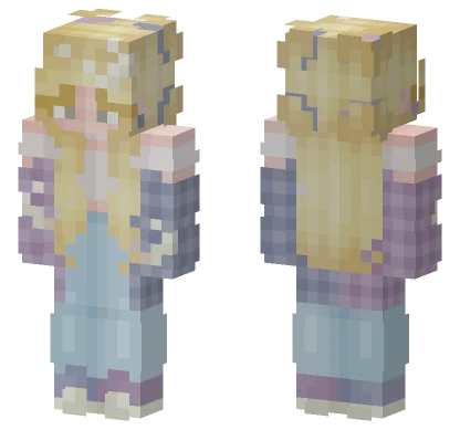 Pastel Goth Girl Minecraft skin