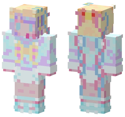 Pastel Streamer Outfit Minecraft skin