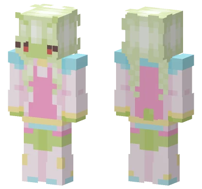 Pastel Kawaii Outfit Minecraft skin