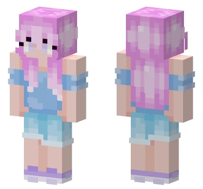 Pastel Lullaby Girl Minecraft skin