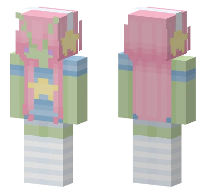 Pastel Party Outfit Minecraft skin