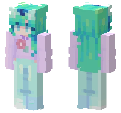 Pastel Persona Minecraft skin