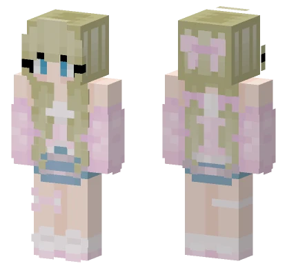 Pastel Princess Outfit Minecraft skin