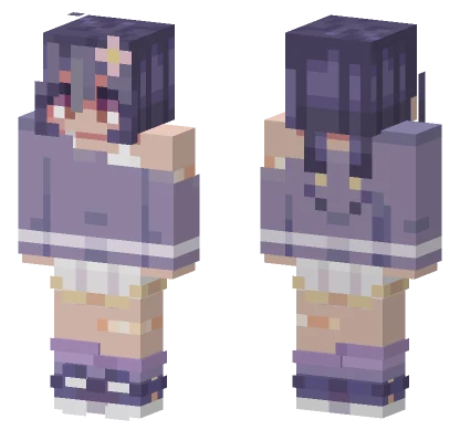 Pastel Purple Minecraft skin
