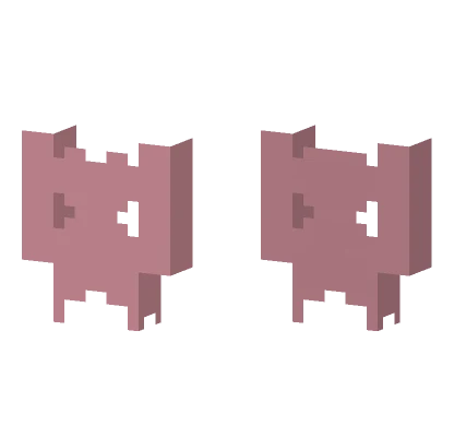 Pastel Strawberry Milkshake Dress Minecraft skin