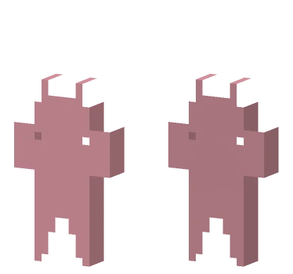 Pastel Strawberry Milkshake Dress Minecraft skin