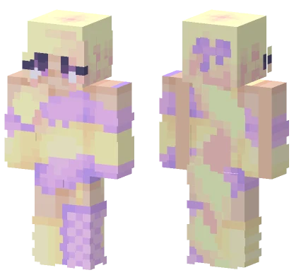 Pastel Sugar Girl Minecraft skin