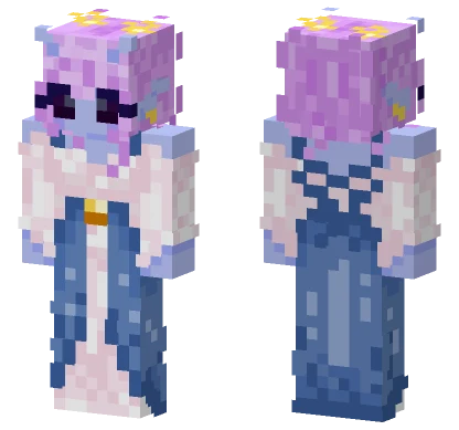 Pastel Wisp Girl Minecraft skin