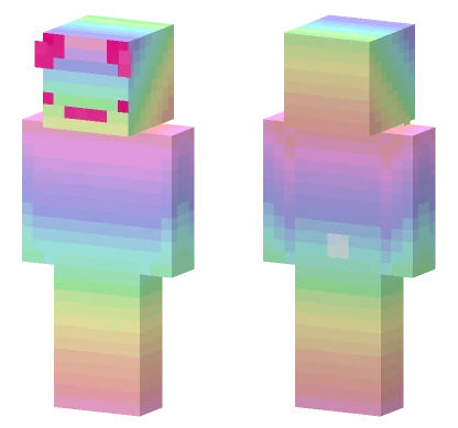 Pastira Rainbow Skin Minecraft skin
