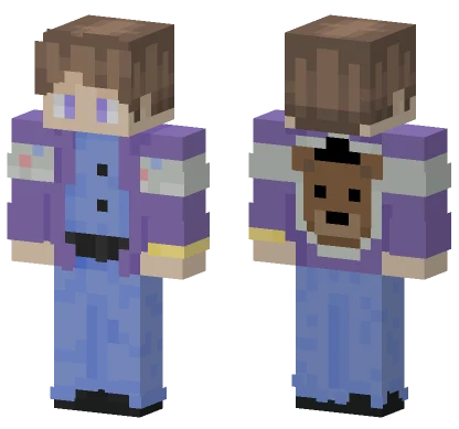 Pat8pat3087 FNAF Freddy Minecraft skin