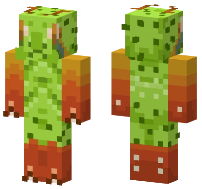 Patentpended Green Creature Minecraft skin