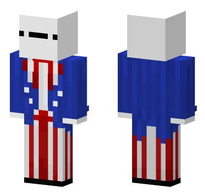Patriotic Sebbed Minecraft skin