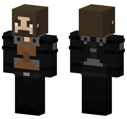 Paul Jesus Rovia TWD Season 9 Minecraft skin