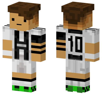 Paulo Dybala Footballer Minecraft skin