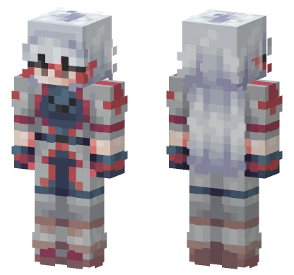 Paya White Outfit Minecraft skin