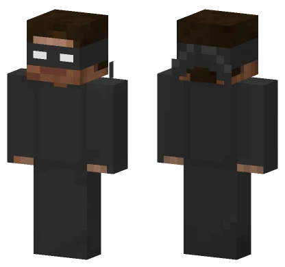 Pce Black Hat Minecraft skin