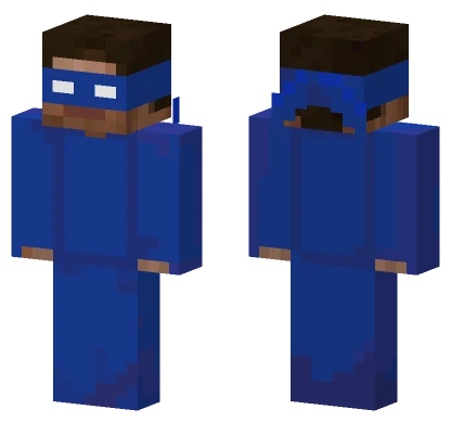 Pce Blue Minecraft skin