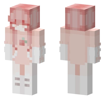 Peachy Girl Minecraft skin