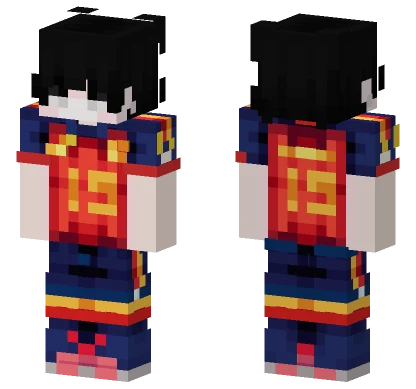 Pedri Esp I Minecraft skin