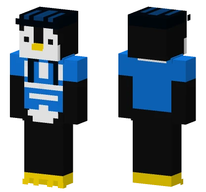 Penguin Hanser Minecraft skin