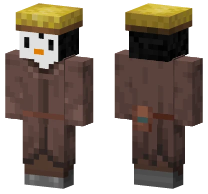 Penguin Villager Minecraft skin