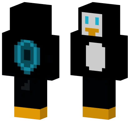 Penguin With Cool Stuff Minecraft skin