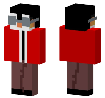 Penguin With Suit Minecraft skin