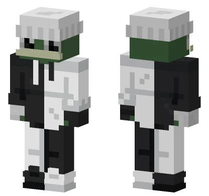 Pepe But Really Cool Minecraft skin
