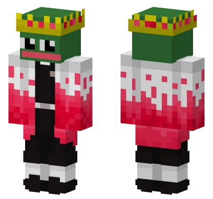 Pepe The Demon Slayer Minecraft skin